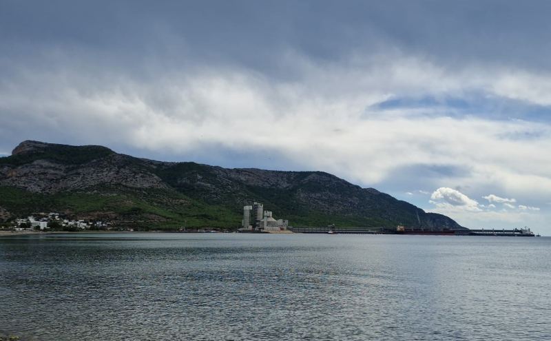 Akdeniz’de çıkan hortum görüntülendi