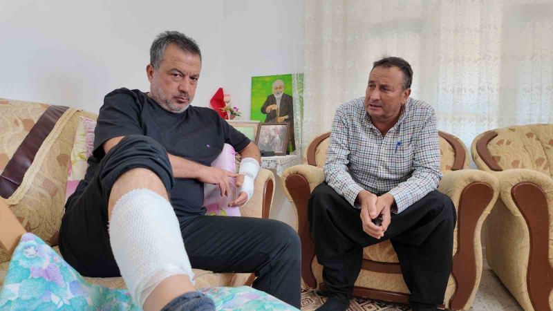 ŞÜKRÜ ERDOĞAN (SOLDA) VE DURMUŞ KARA (SAĞDA)