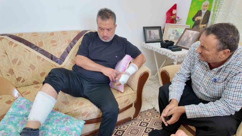ŞÜKRÜ ERDOĞAN (SOLDA) VE DURMUŞ KARA (SAĞDA)