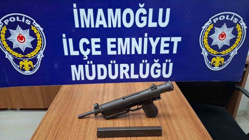 İmamoğlu’nda silah operasyonu: 3 şüpheli tutuklandı
