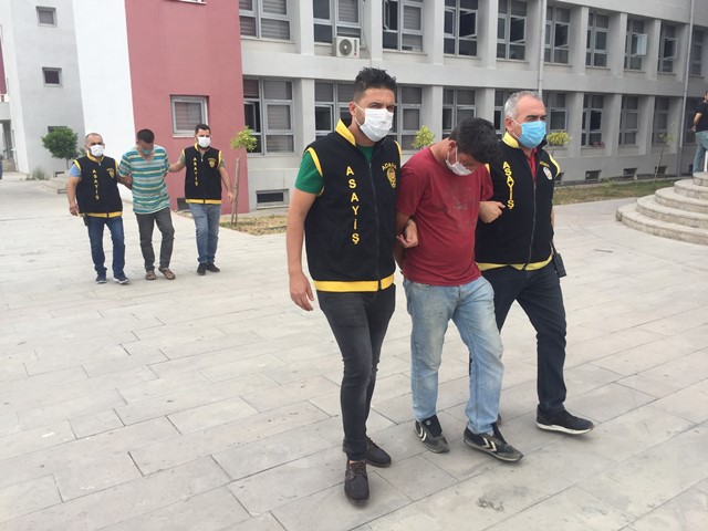 100 bin lira değerinde inşaat malzemesi ve akü çalan 2 kişi tutuklandı