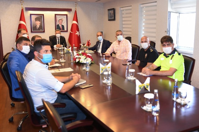 Yeni Adana Stadı güvenlik toplantısı