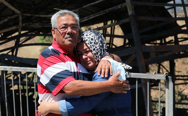 Cumali amcanın gözyaşları dindi