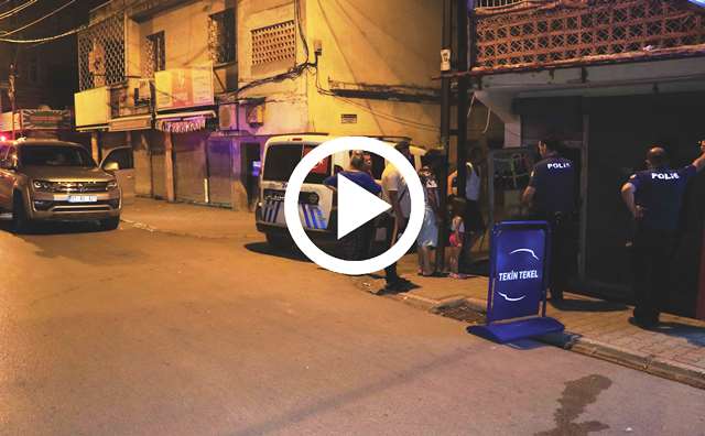 Gece yarısı bir iş yerine atılan EYP paniğe neden oldu