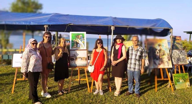 Yumurtalık Kültür Sanat ve Turizm Festivali’nde resim sergisi açıldı