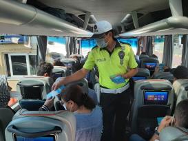 Otobüslerde emniyet kemeri uygulaması