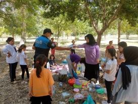 Polisten piknikçilere orman yangını uyarısı