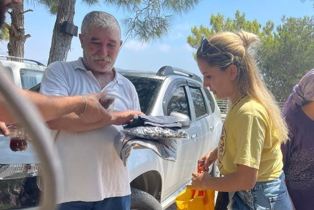 Bu kez yangın için kolları sıvadılar