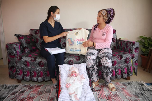 6 BİN 300 AİLEYE “HOŞ GELDİN BEBEK” HEDİYESİ