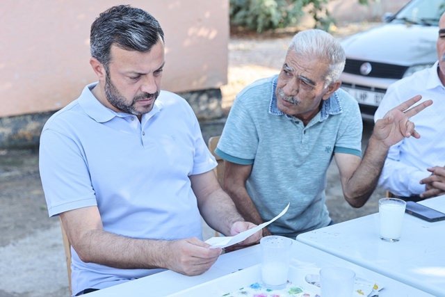 BAŞKAN KOCAİSPİR KIRSAL MAHALLE ZİYARETLERİNİ SÜRDÜRÜYOR