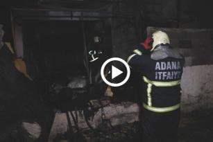 Adana’da müstakil evi benzin döküp ateşe verdiler