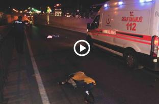 Yolun karşısına geçmek isterken otomobilin Çarptığı yabancı uyruklu 2 kız kardeş öldü