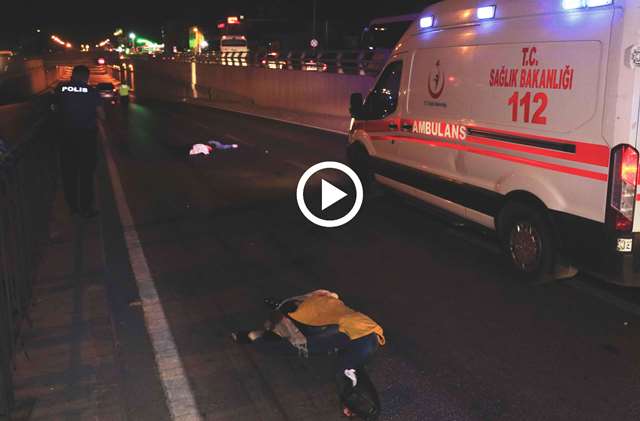 Yolun karşısına geçmek isterken otomobilin Çarptığı yabancı uyruklu 2 kız kardeş öldü