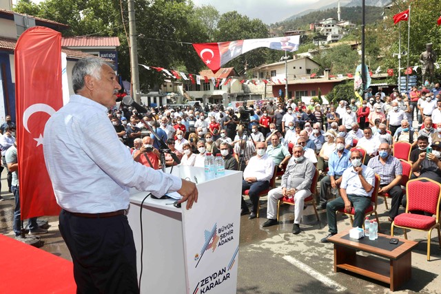 Pozantı Kent Meydanı ve Belemedik Köprüsü’nün açılışı yapıldı
