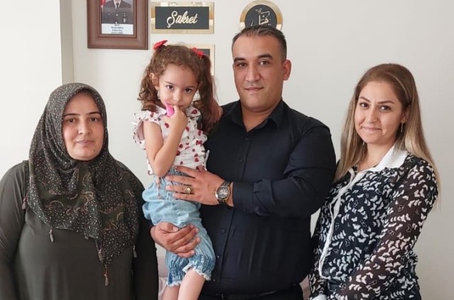 Prematüre dünyaya gelen şehit kızını yalnız bırakmadılar