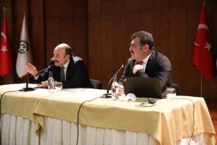 SARAÇ VE MANDAL ÇÜ’DE AKADEMİSYENLERLE BULUŞTU