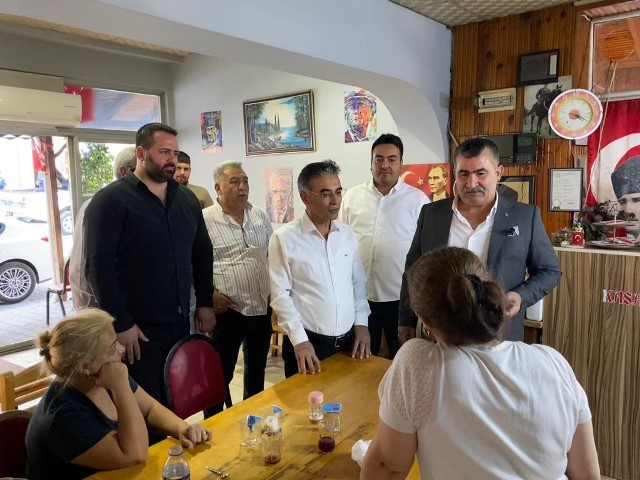 AK Parti ve MHP’den hal esnafına destek