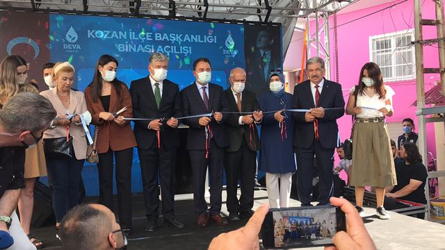 BABACAN İMAMOĞLU VE KOZAN İLÇE BİNALARININ AÇILIŞINI YAPTI