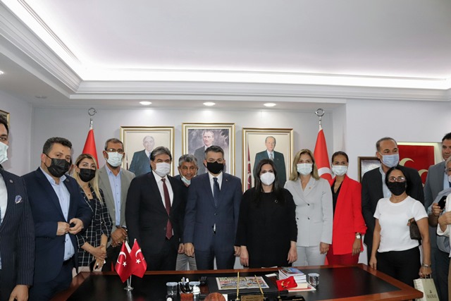 PAKDEMİRLİ VE SARIEROĞLU’NDAN MHP ADANA İL’E ZİYARET…