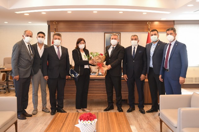 MUHTARLARDAN VALİ ELBAN’A ZİYARET