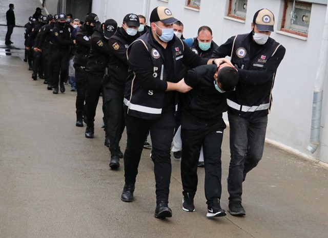 KOMİSERLİ, POLİSLİ, MUHABİRLİ SUÇ ÖRGÜTÜNE REKOR HAPİS CEZASI İSTEMİ