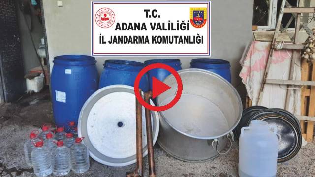 ADANA’DA SAHTE İÇKİ OPERASYONU