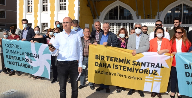 MENTEŞ: “ADANA’YA TEMİZ HAVA İSTİYORUZ!”