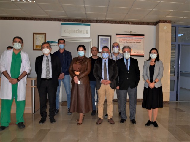 REKTÖR TUNCEL’DEN BALCALI HASTANESİ BAŞHEKİMLİĞİNE ZİYARET