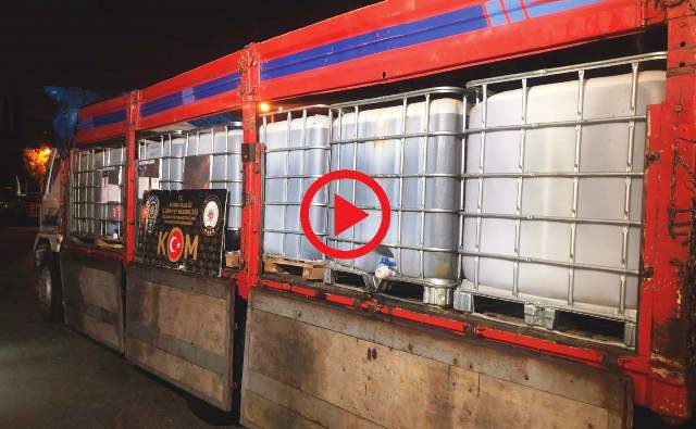 Adana’da 14 bin litre kaçak akaryakıt ele geçirildi