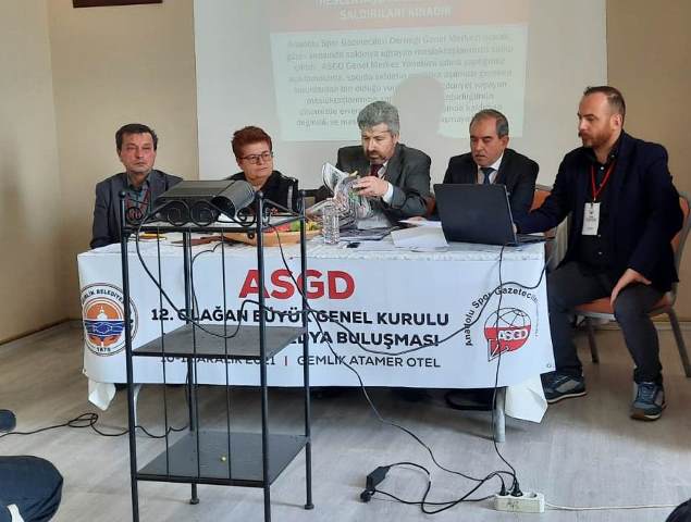 ASGD 12. OLAĞAN GENEL KURULU YAPILDI; ERDOĞAN GÜVEN TAZELEDİ