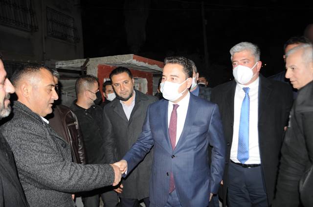 DEVA PARTİSİ GENEL BAŞKANI BABACAN’DAN, CEYHAN’DA TAZİYE ZİYARETİ