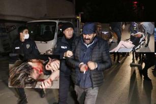 Dini nikahlı karısını otele başkasıyla girdiğini görünce bıçaklayarak ağır yaraladı