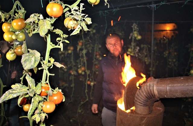 Seralarda sobalar yakıldı, zirai don nöbeti başladı