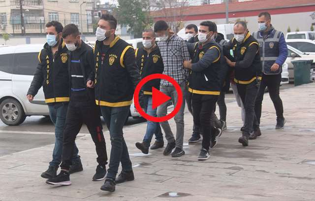 ADANA’DA HIRSIZLIK OPERASYONUNA 3 TUTUKLAMA