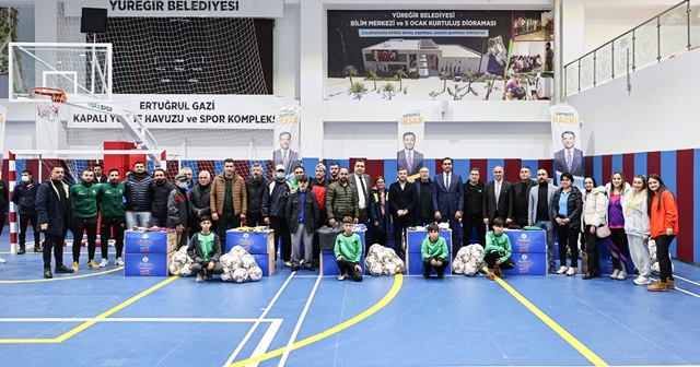 AMATÖR SPOR KULÜPLERİNE MALZEME DESTEĞİ