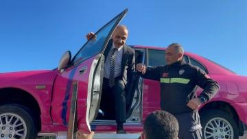 Adana Emniyet Müdürü İnci, simülasyon aracında kaza deneyimi yaşadı