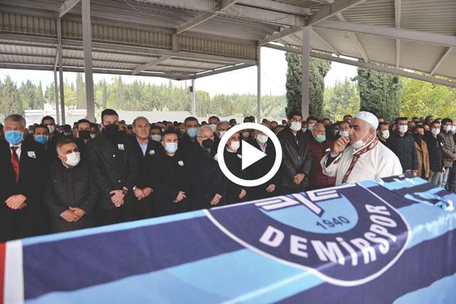 Adana Demirspor’un eski başkanı Gökoğlu son yolculuğuna uğurlandı