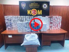 Adana’da kaçakçılık operasyonu