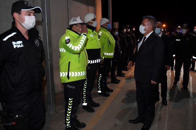 VALİ ELBAN’DAN YENİ YIL ZİYARETLERİ