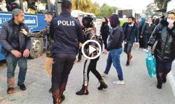 Durakta taciz kavgası