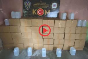 ADANA’DA KAÇAKÇILIK OPERASYONU