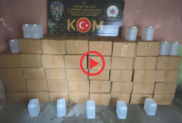 ADANA’DA KAÇAKÇILIK OPERASYONU
