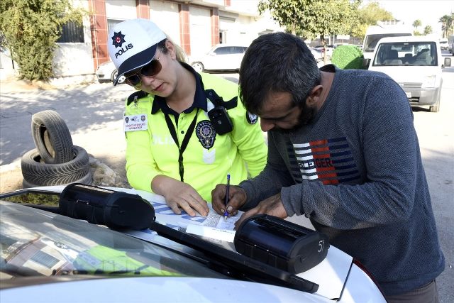 ADANA’DA MART AYINDA BİN 173 ARAÇ TRAFİKTEN MEN EDİLDİ