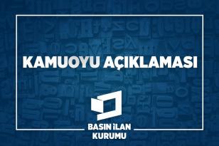BASIN İLAN KURUMU’NDAN KAMUOYU AÇIKLAMASI