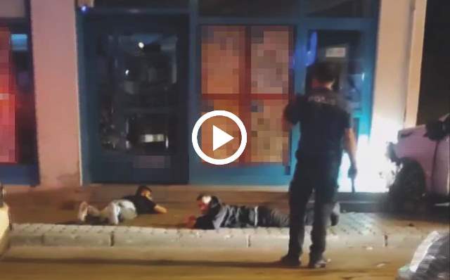 AKSİYON FİLMLERİNİ ARATMAYAN KOVALAMACA KAZAYLA BİTTİ