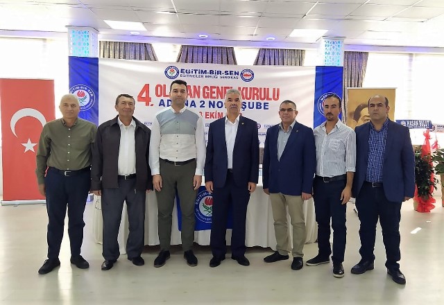 EĞİTİM-BİR-SEN 2 NOLU ŞUBE’DE BENLİ YENİDEN BAŞKAN