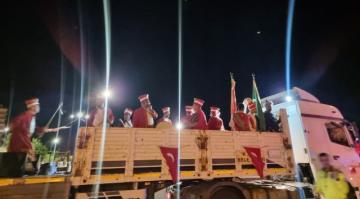 Kozan’da mehteran ekibi ile Cumhuriyet coşkusu