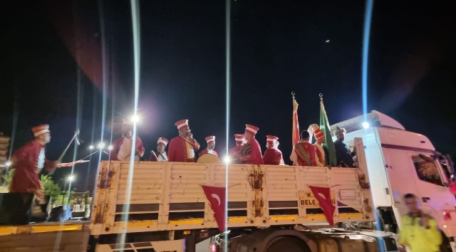 Kozan’da mehteran ekibi ile Cumhuriyet coşkusu