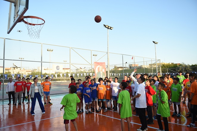 CUMHURİYET BAYRAMI STREETBALL TURNUVASI START ALDI