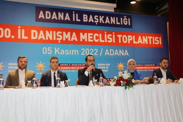 AK PARTİ ADANA 100. İL DANIŞMA MECLİSİ TOPLANTISI YAPILDI